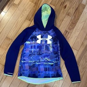 Under Armour Cold Gear Storm1 Youth Purple Sweatshirt